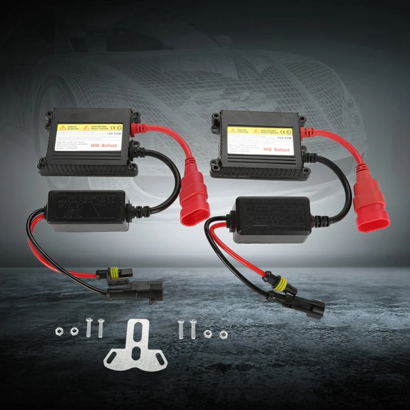 Автомобильный цифровой Xenon Dc Hid Балласт конверсионный комплект для автомобиля Hid конверсионный комплект сменный Светильник Универсальный 55 Вт