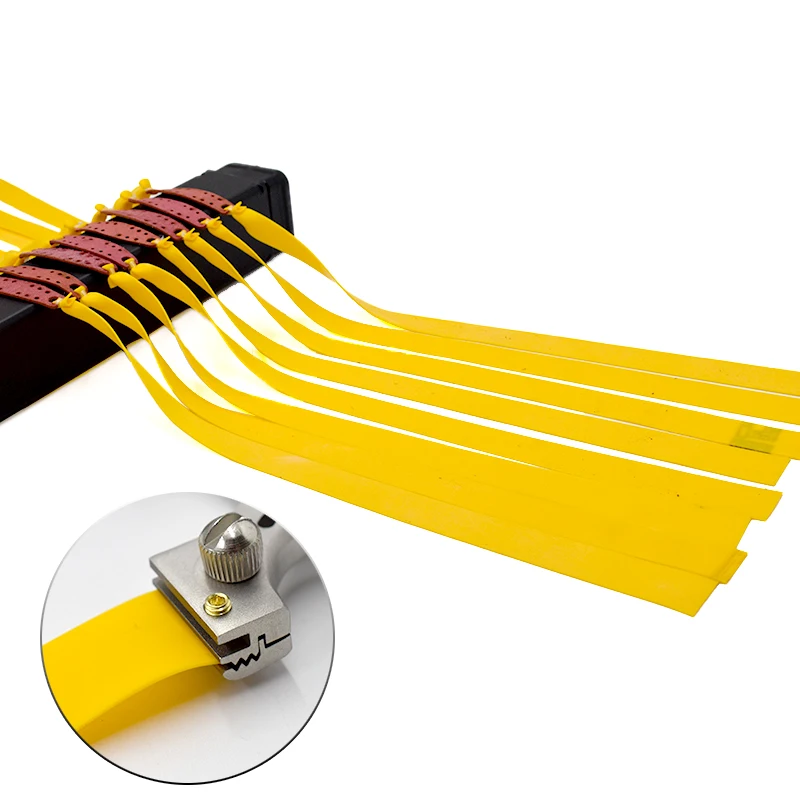 15 Elastici Per Fionda Professionale - Lattice Naturale Ad Alto Tiraggio, Allungamento 6x, Fino A 3000 Colpi