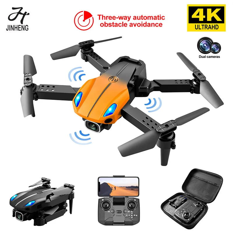 New KY907 Pro Mini Drone 4K Professional HD Dual Camera Obstacle Avoidance Quadcopter RC Helicopter Plane Toys For Boys