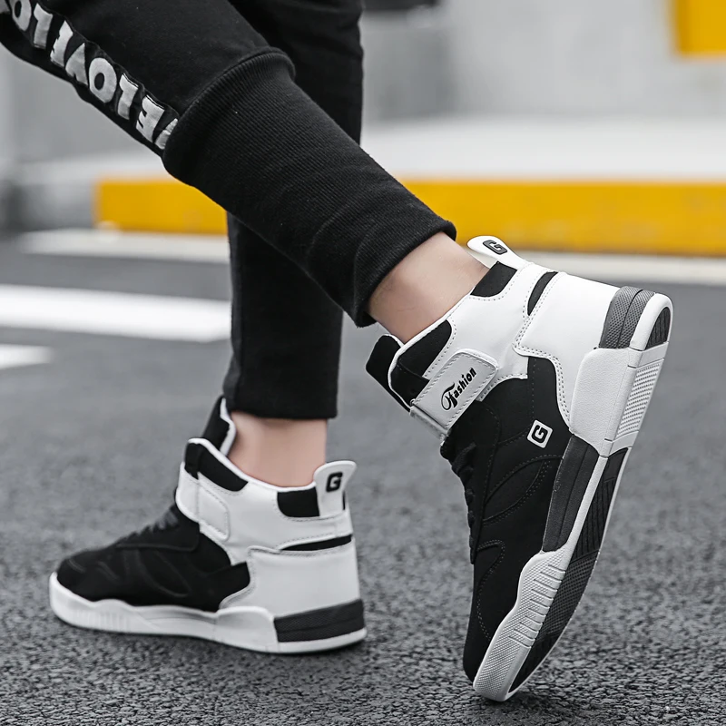 Sports Shoes For Men Solf High Top 