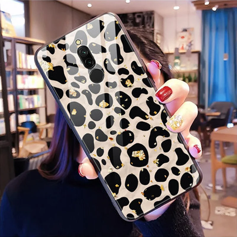 Для xiaomi redmi 8 чехол из закаленного стекла+ ТПУ Рамка твердая задняя крышка для xiaomi redmi 8 стеклянный чехол для Red mi 8 защитная оболочка