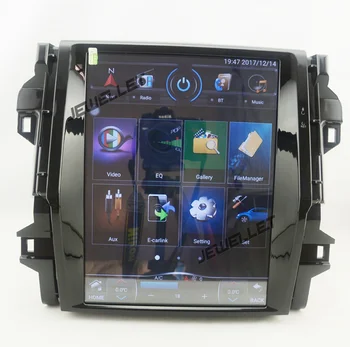 

12.1" tesla style vertical screen Octa core Android 8.1 Car GPS radio Navigation for Toyota Fortuner 2016-2018