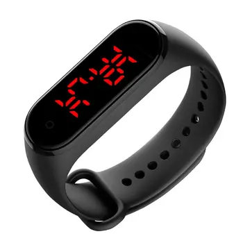 

Universal USB Rechargeable Smart Bracelet Body Temperature Measurement Smartband with 24 Hours Time Display Smart Watch