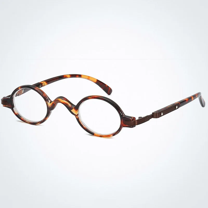 Женские очки для чтения, маленькие очки в круглой оправе, модные мужские очки для чтения - Цвет оправы: Tortoise
