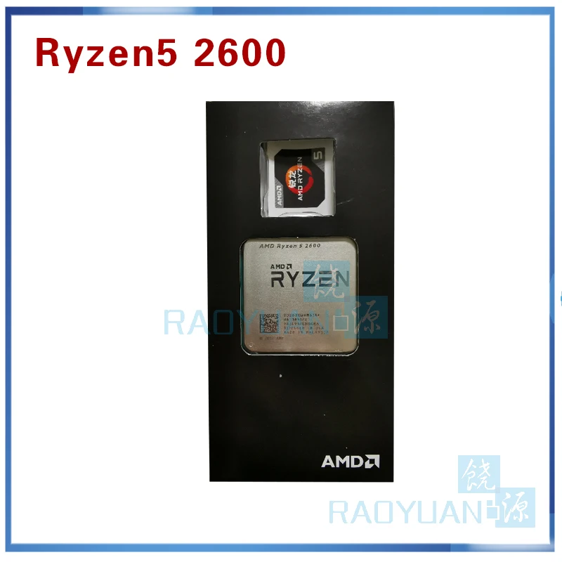 Процессор AMD Ryzen 5 2600 R5 2600 3,4 ГГц шестиядерный процессор 12 ядер 65 Вт Процессор YD2600BBM6IAF разъем AM4 с кулером вентилятор