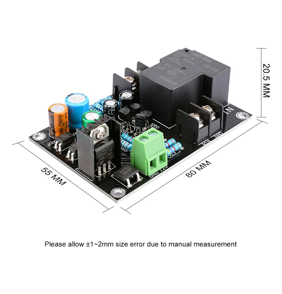 AIYIMA 900 Вт моно независимая Защитная панель динамика 30A реле высокой мощности Защитная плата для HIFI усилителя DIY
