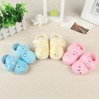

2019 New star baby toddler shoes casual soft bottom 0-1 years old baby shoes