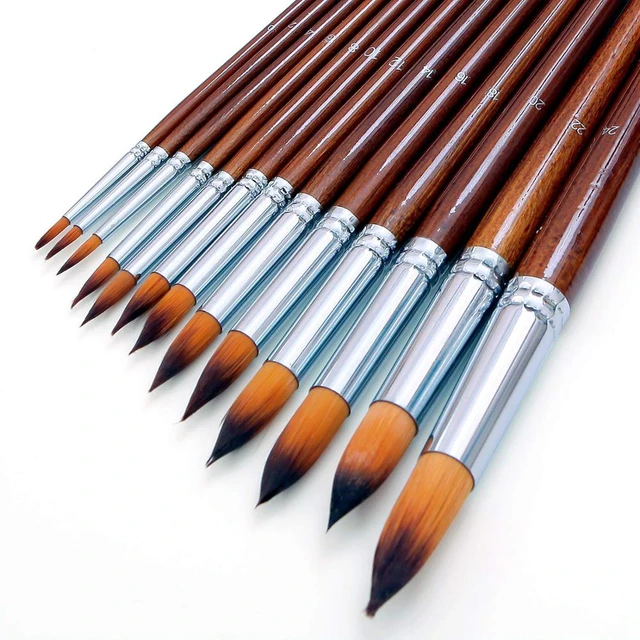 Big paint brush Painting calligraphy brush pen oil brush for Art Artist  school supplies - AliExpress