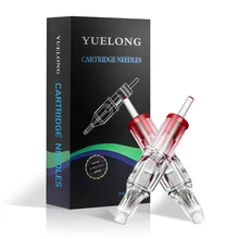 20PCS Tattoo Cartridge Needle 5/7/9/11/13/15RM Semi-Permanent Eyebrow Lip Makeup Cartridge Needles for Tattoo Machine Pen