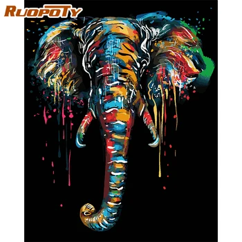 

RUOPOTY Frame Diy Painting By Numbers Venice Landscape Light Night Coloring By Numbers Diy Gift For Home Decors Acrylic Paint