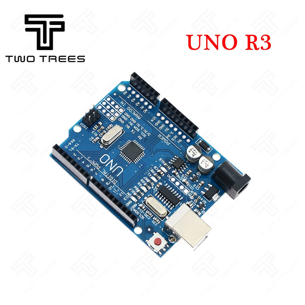 Плата разработки UNO R3 MEGA328P CH340G + чип 16 МГц для arduino с USB кабелем совместима MEGA 2560