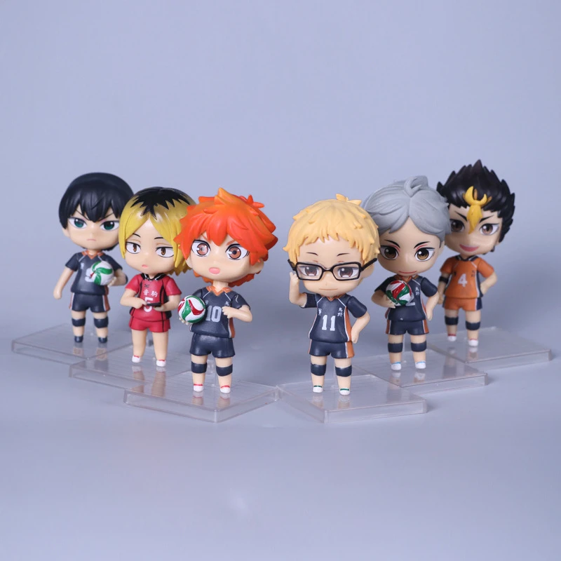 Haikyu Аниме фигурки Хината шойо кагаяма тобио милые игрушки коллектор Brinquedos
