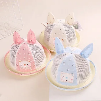 

Baby GIRL'S Hat Summer Sun-resistant CHILDREN'S Hat Fashion Korean-style Summer Summer Hat BOY'S Sun Hat Baby Crimping Straw Hat