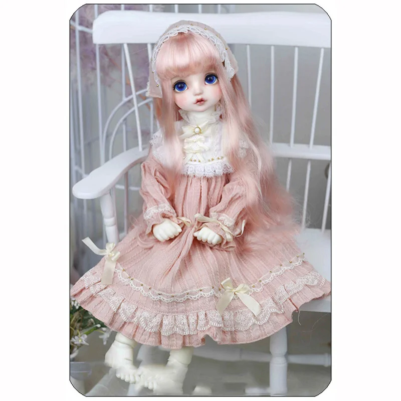 Bybrana вьющиеся волосы 1/3 1/4 1/6 BJD кукла парик имитация мохера