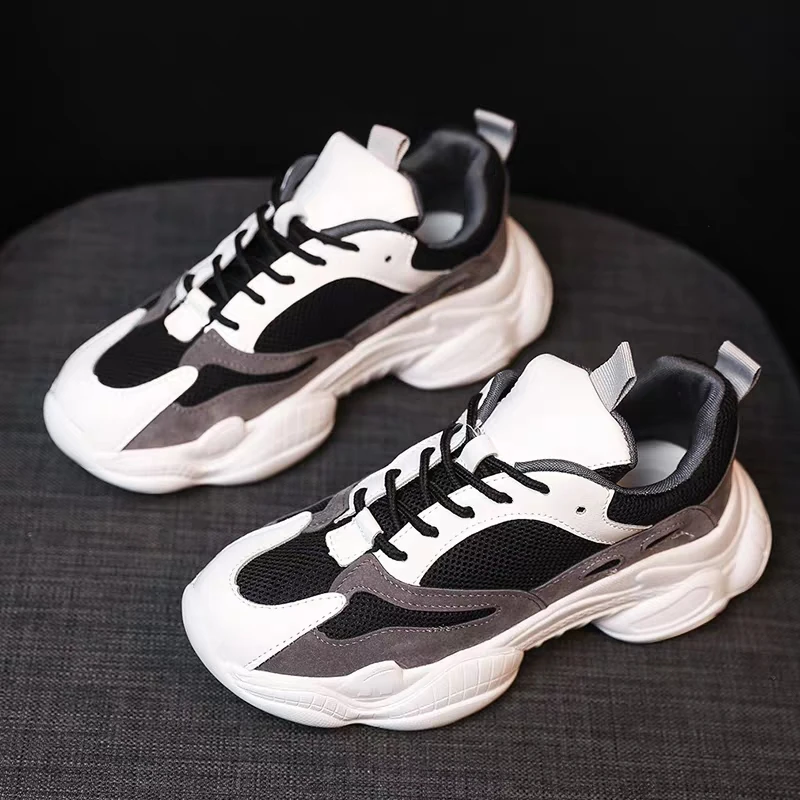 

Old shoes female ins tide 2019 summer and autumn new wild thick bottom net red panda casual fashion sports shoes women's shoes