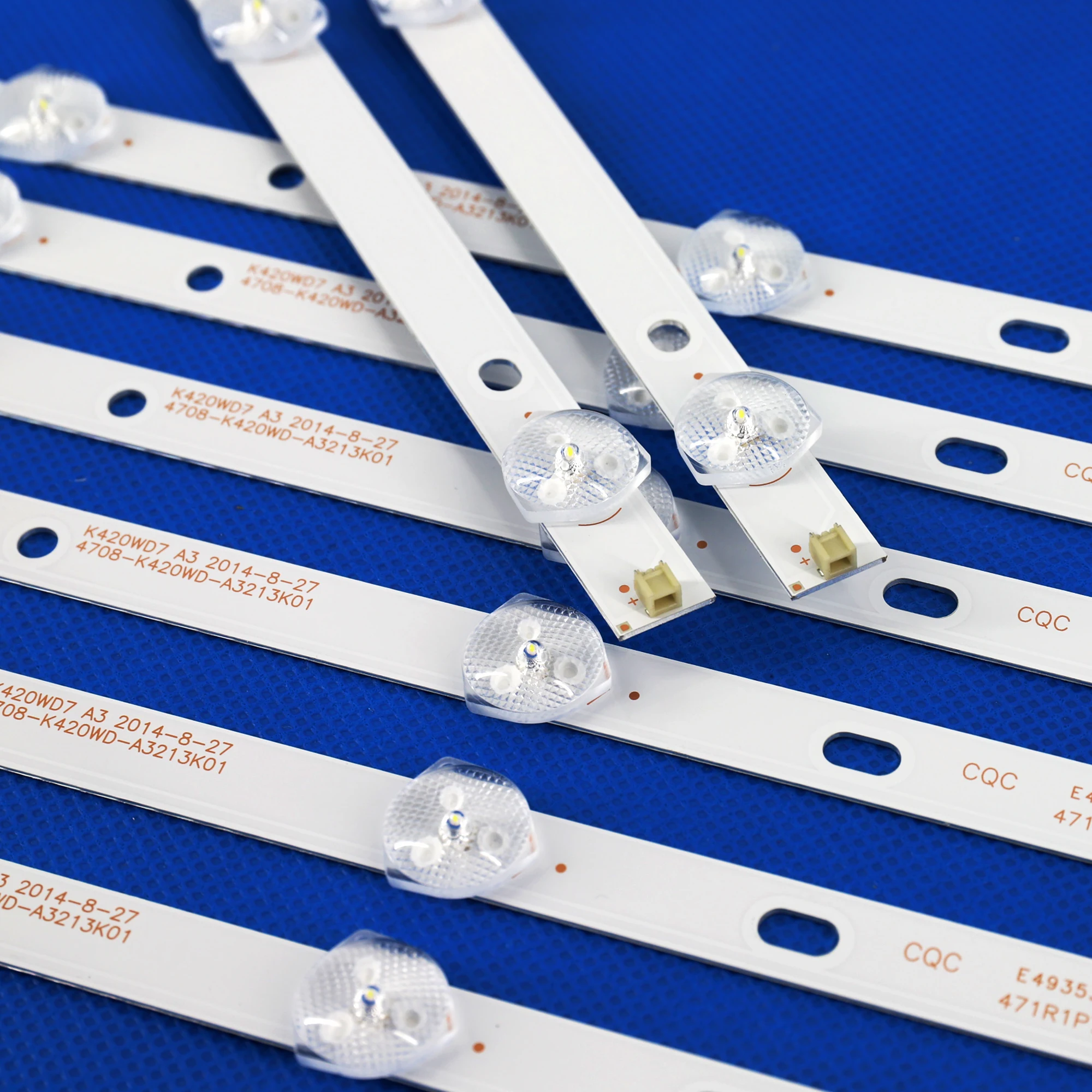 LED Ʈ Ʈ, 43PFT4001 43PF5459 42PUF6052 K420WD7 4708-K420WD-A3213K01 K420WDB TH-43C500C, 5LED, 415mm, 8 