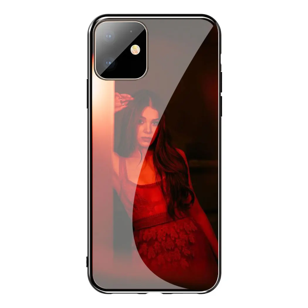 Hailee Steinfeld сексуальный чехол из закаленного стекла для телефона для Apple iPhone 11 Pro XS Max XR X 8 7 6S Plus 5S SE - Цвет: TG3