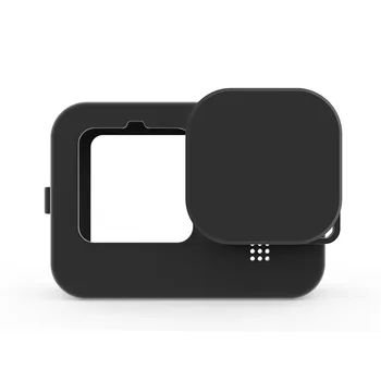 

Frame Silicone Protective Housing Case Shockproof Washable with Lens Cover for GoPro HERO9 Action Camera Accessories