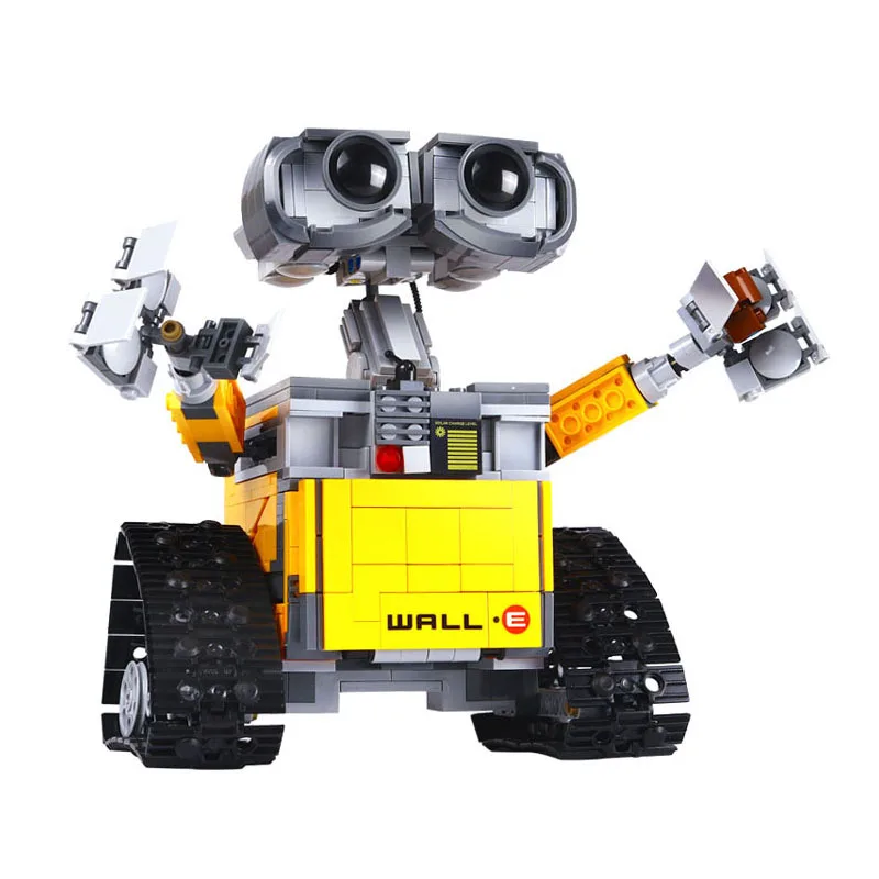 16003 идеи лего technic Creator WALL E робот RC Eve Playmobil строительные блоки кирпичи Фигурки игрушки Совместимые 21303