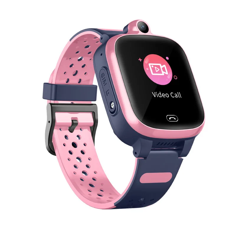 Reloj Gps Para Niños Con Red 4g Videollamadas Alarma Sos Rosa ONE