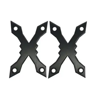 

2pcs Skateboard Deck Anti-Subsidence Aluminium Alloy Road Longboard Pad Al Alloy x-Type Speed Racing Deck Protect New