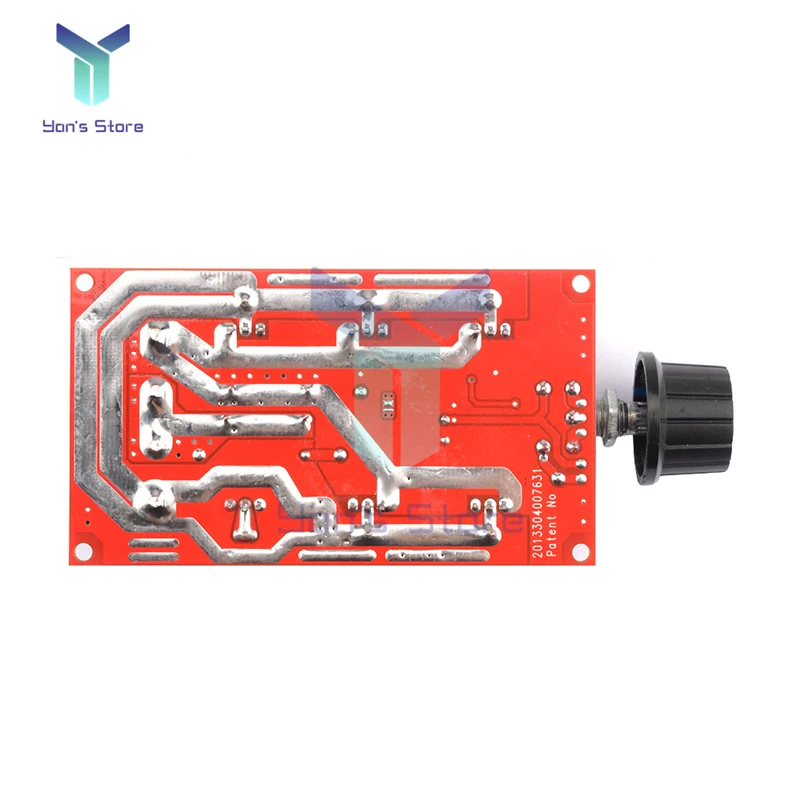 DC 12V 24V 2000W 40A DC Motor Speed Controller 9-50V PWM HHO RC Fan Speed Regulator Adjustable Power Control Switch Case