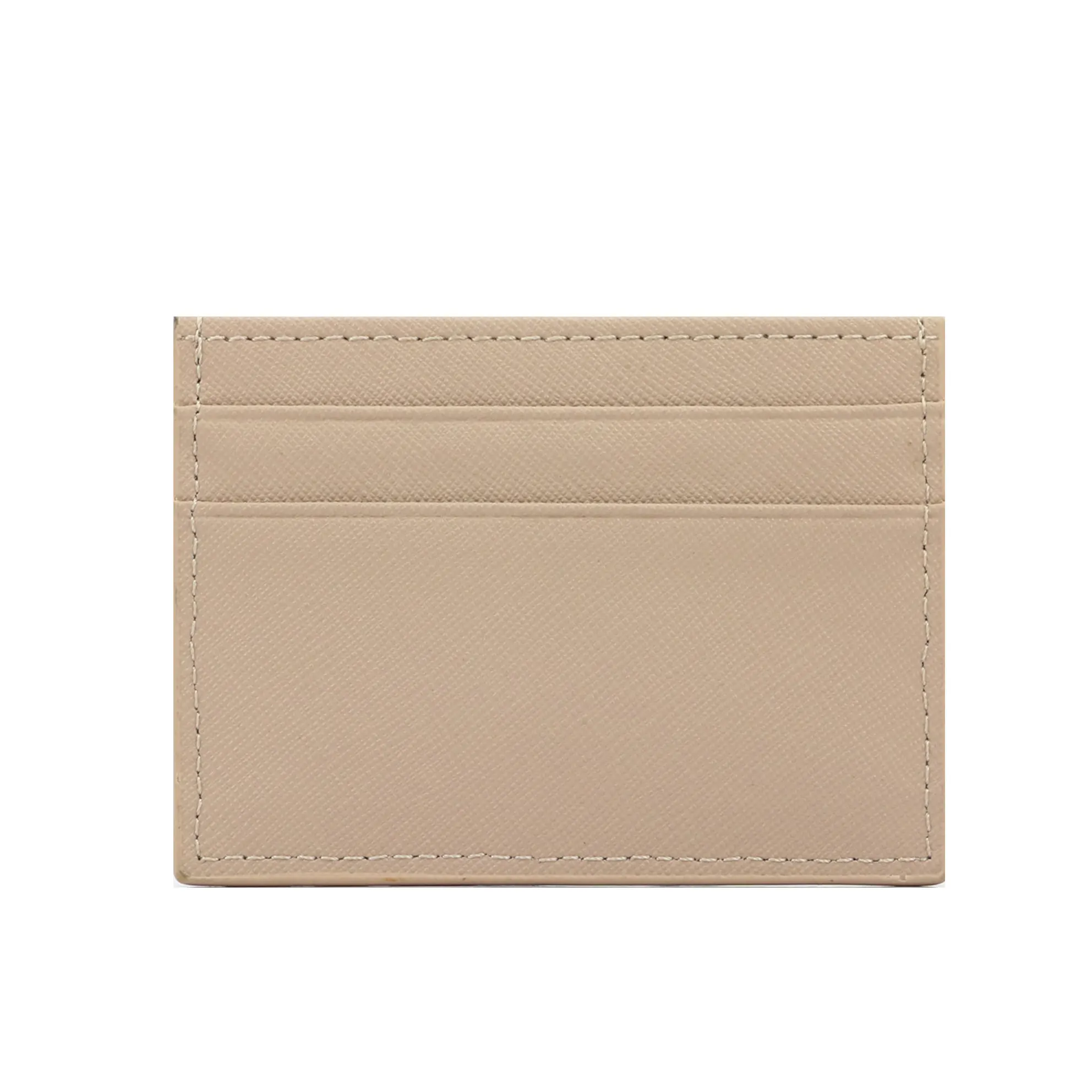 Nude Card Holder Заказной сафьяновой кожи подарочный набор портмоне Чехол для карт горячая Распродажа брелок стиль сафьяно чехол для телефона для IPHONE 11PRO MAX - Цвет: Nude Card Holder