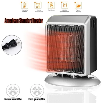 

US Plug Electric Portable Warmer Heaters Mini Fan Heater Desktop Household Heating Stove Radiator Warmer Machine For Winter#gb4