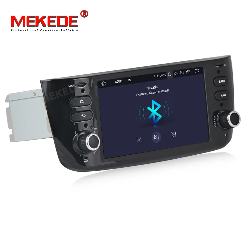 Clearance MEKEDE IPS DSP Car Radio 6.2 inch Android 9.0 4+64G video out Car DVD Player For Fiat/Linea/Punto 2012-2015 4