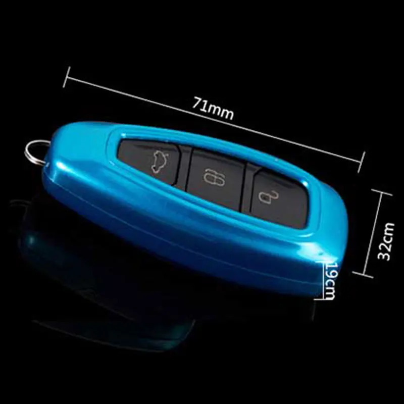 Чехол для ключа из АБС пластика подходит Ford Focus 3 Ecosport Kuga Escape Key чехол ключей