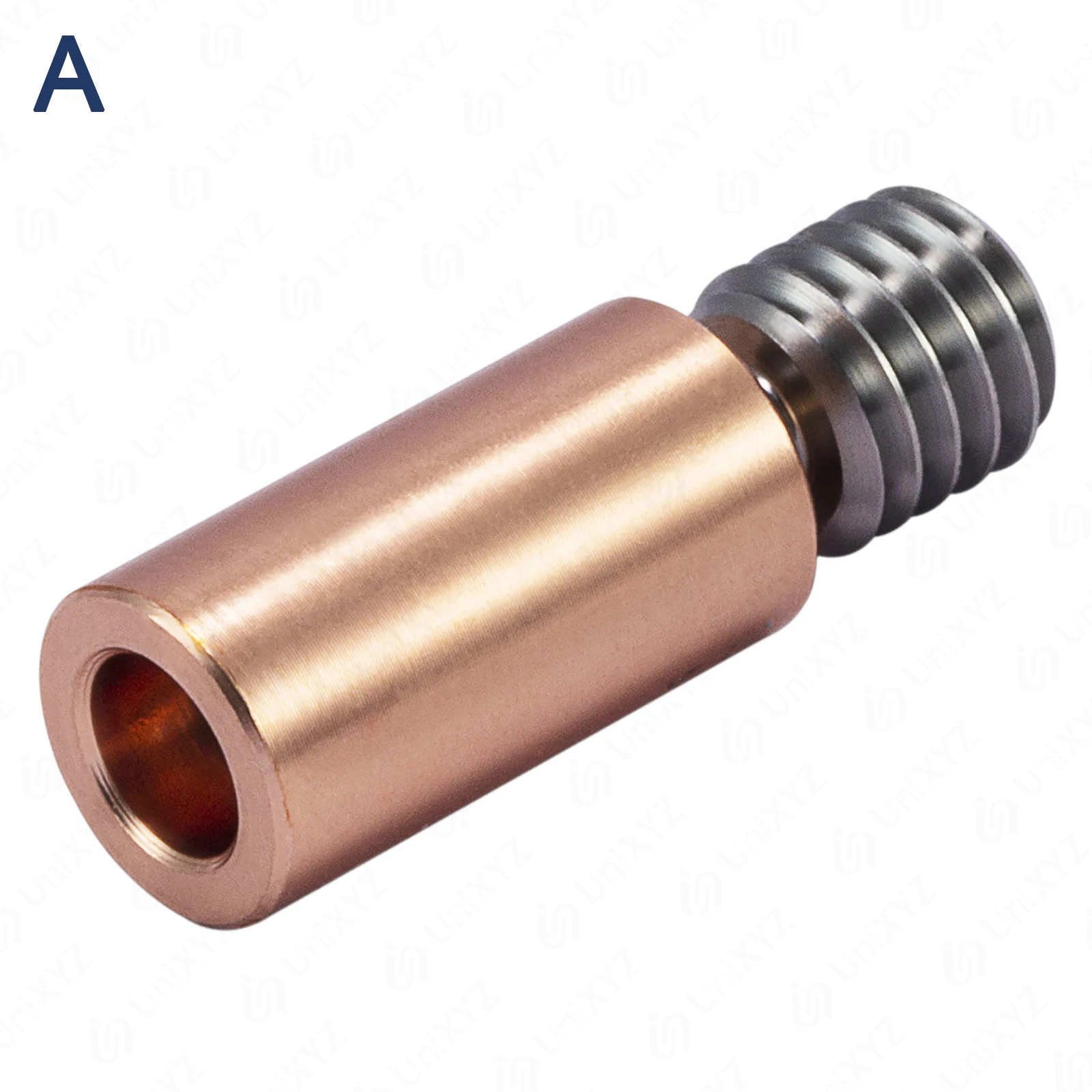 CR-6 SE V6 Volcano Hotend Bi-Metal Heatbreak Titanium Alloy+Plated Copper Bimetal Throats for Anycubic Creality 1.75mm Filament