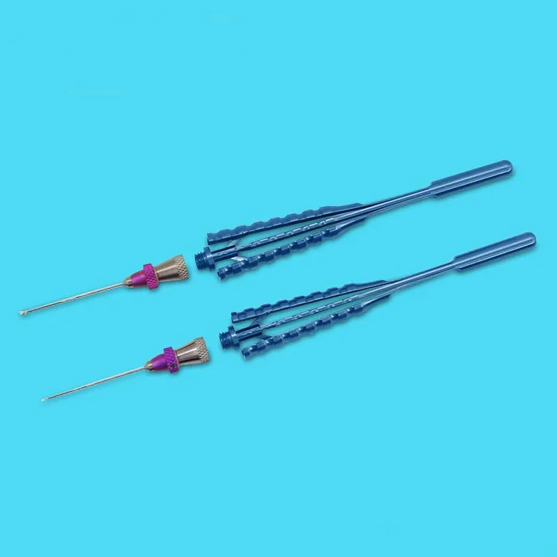US $127.80 Titanium Alloy Ophthalmology Intraocular MicroscissorsMicroscopic Intraocular Opthalmic Scissors StraightBend Head
