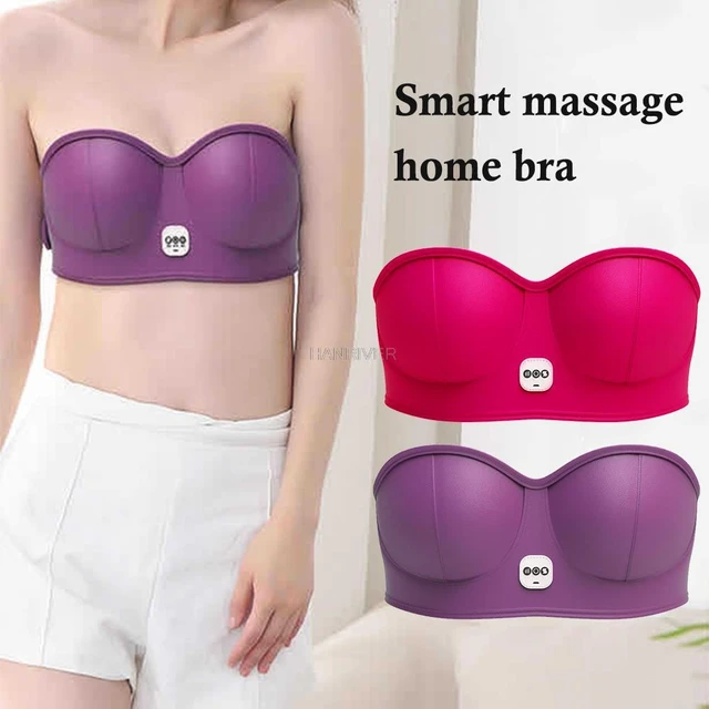  Electric Breast Massage Bra, Wireless Low Noise Linear