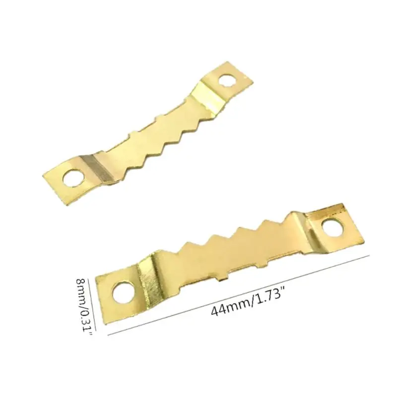 

200pcs/set D Ring Picture Photo Oil Painting Frame Sawtooth Hanger Hook Screws With Screwdriver Kits Mounted Accessories Tool
