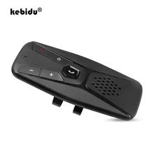 Kebidu Bluetooth динамик 5,0 Handsfree автомобильный комплект стерео солнцезащитный козырек беспроводной аудио приемник MP3 музыкальный плеер шумоподавление