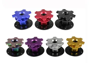 

High Quality Aluminum Steering Wheel Quick Release Snap off Hub Adapter Boss Kit