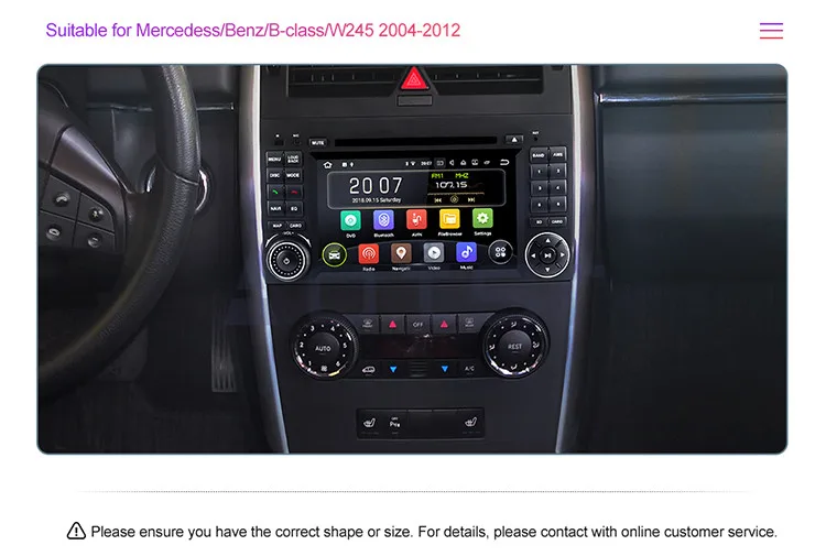 Flash Deal Android 9.0 Car DVD Player GPS For Mercedes Benz B200/B-class/W245/B170/W169 Auto Stereo Radio Car Multimedia Player Head Unit 8 Flash Deal Android 9.0 Car DVD Player GPS For Mercedes Benz B200/B-class/W245/B170/W169 Auto Stereo Radio Car Multimedia Player Head Unit 8