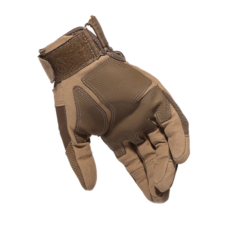 Men Tactical Cycling Full Finger Gloves Winter Touch Screen Paintball Airsoft Shooting Combat Anti-Skid Bicycle Hard Knuckle