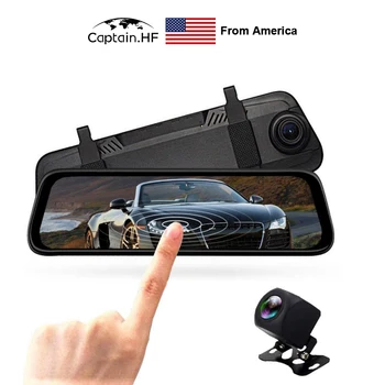 

US Captain DVR Driving Recorder 360 Panoramic Dual Lens with Reversing Image Voice Control and Traffic Rules Warning