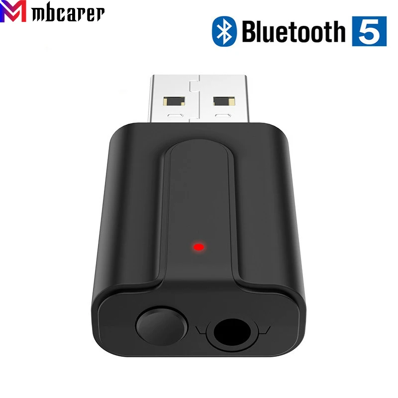 USB беспроводной Bluetooth 5 0 адаптер 2 в 1 приемник передатчик аудио музыкальный для ТВ