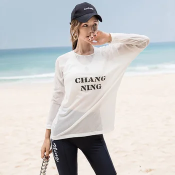 

Beach Swimwear Womens Swimsuit Brand Bathing Clothes Surfing Rash Guards For Women New Ins Sports Three Piece Bikini Korean Hot