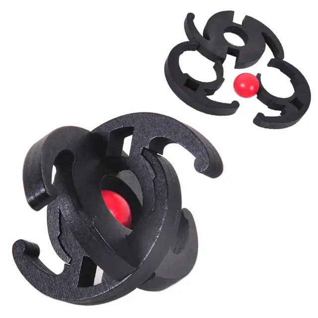 Classic Wooden Kongming Luban Lock Brain Teaser Puzzle Kids Adults Toy Gift Kids Montessori Games Antistress Toys for Children 2