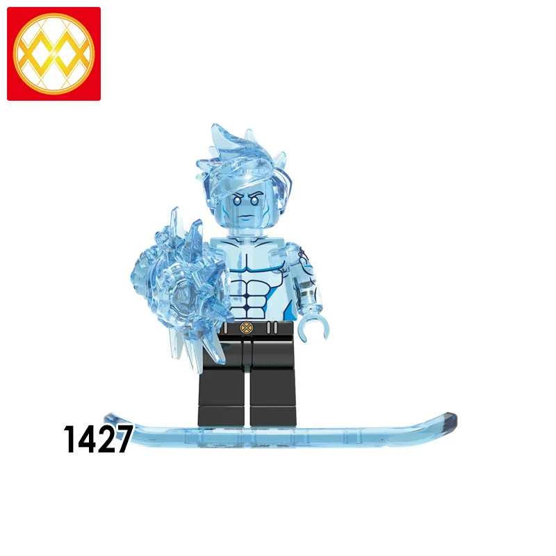 Один X0277 X-men colorssus Sentinel Psylocke Iceman белая королева Mystique Темный Феникс супер герой Buidling блоки детские игрушки - Цвет: Серый