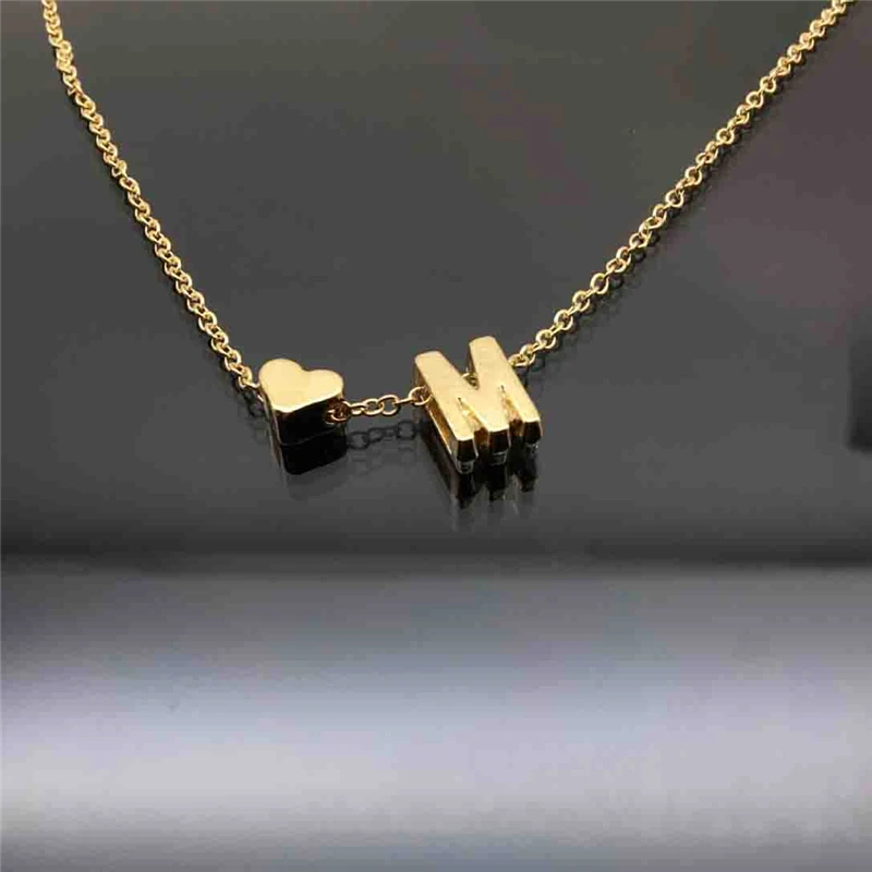 letter necklace