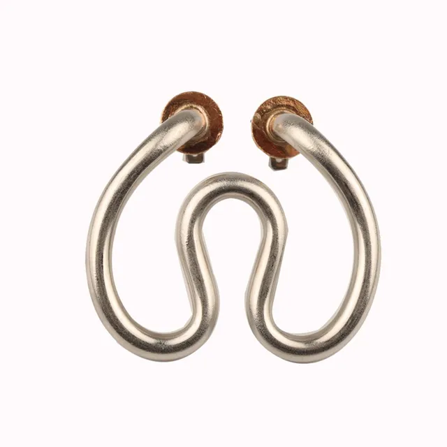 500W/600W 220 V Patkó Alakú 2U Sárgaréz Ason A Rozsdamentes Acél Elektromos Hőcső - Kávéfőző Vízforraló Fűtőelemhez - Image 6