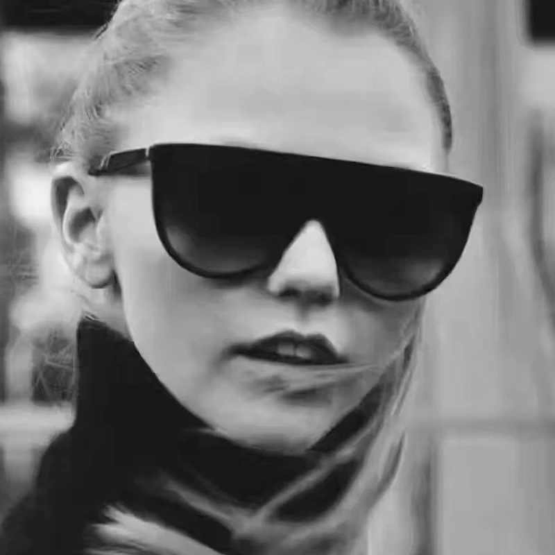 

Big Box Colorful Mercury Sunglasses Women for Trend Glasses Lady Eyeglasses UV400 Adult 2019