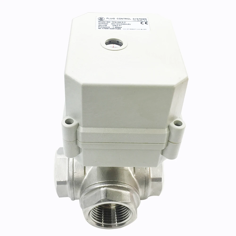 Возвратный привод 10 нм с 3 сторонним портом T/L 1 &quotAC/DC9 24V NPT/BSP DN25SS304 тип возврата