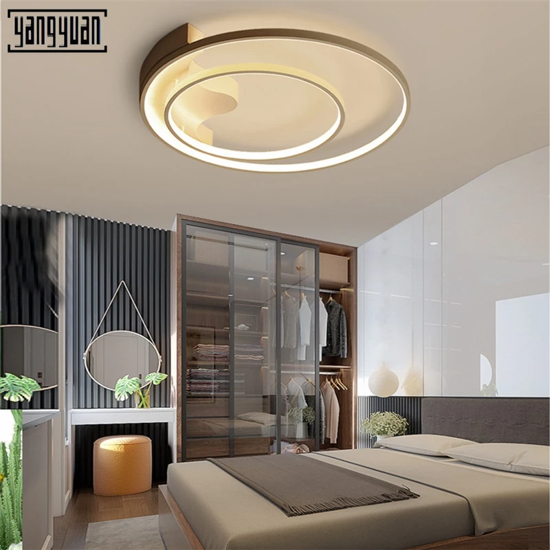

LED Modern Chandelier Lustre Living Room Bedroom Dining Room Acrylic Lamp Chandelier Lighting Luminaire Simple Light Fixtures