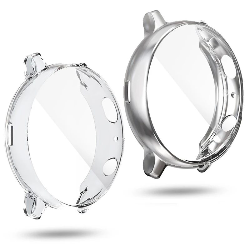 2-in-1 Screen Protector & Durable Case for Smartwatch - Full Coverage HD Protection