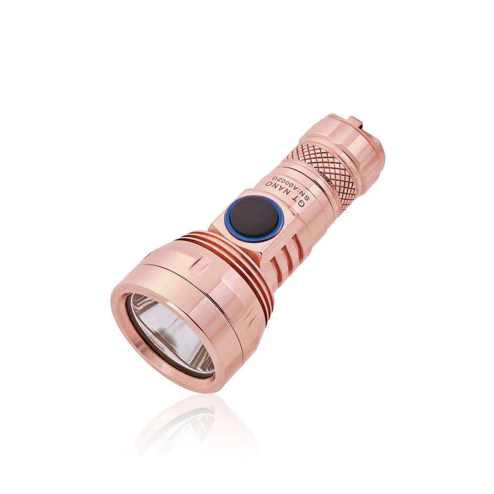 Фонарик Lumintop GT NANO Copper/Brass с аккумулятором 10180 300 м 450 люмен | Лампы и освещение
